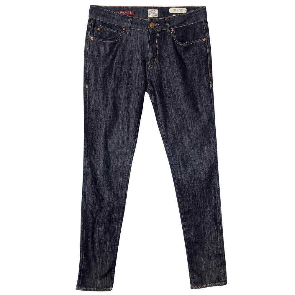 Mavi Jeans Alexa Dark Blue Mid-Rise Super Skinny Jeans 31x32 Stretch Denim